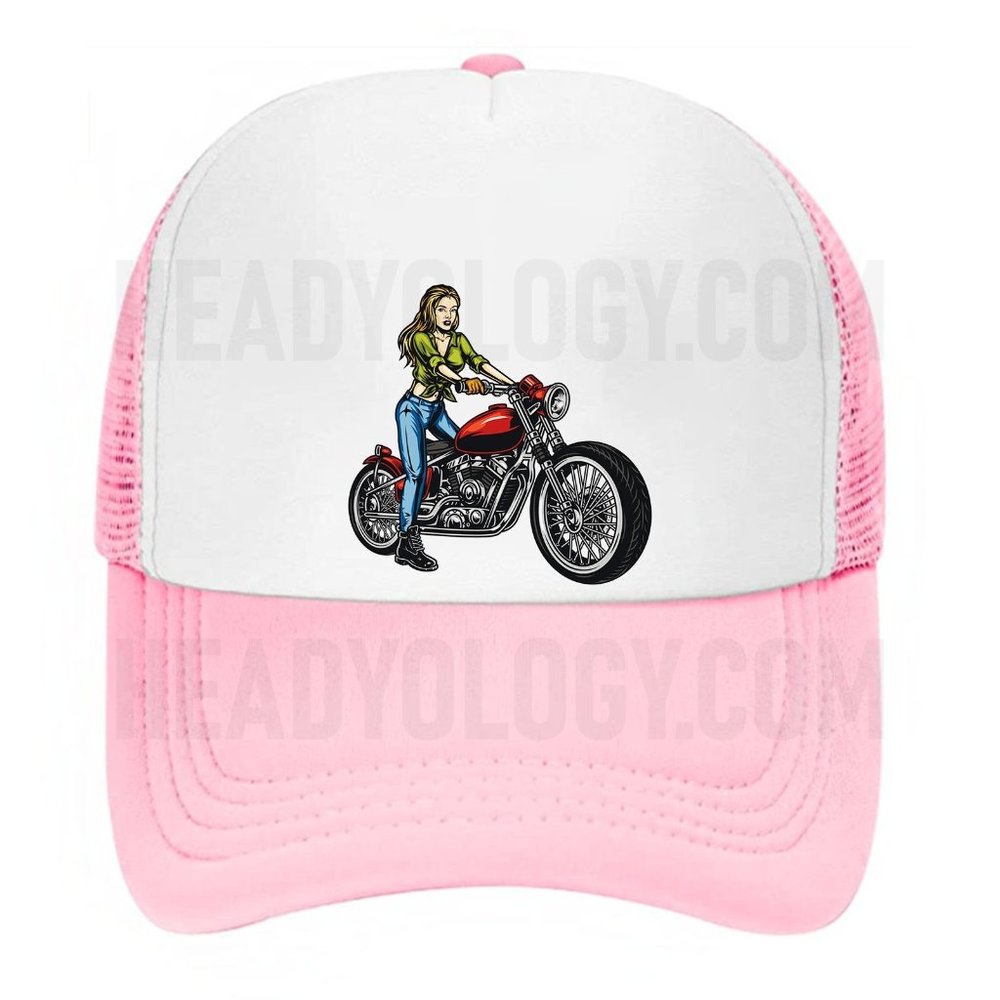 Motorcycle Hats For Women Bike Club Ladies Hats Women Power